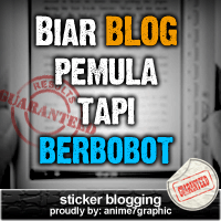 Sticker Kampanye Blogging 07